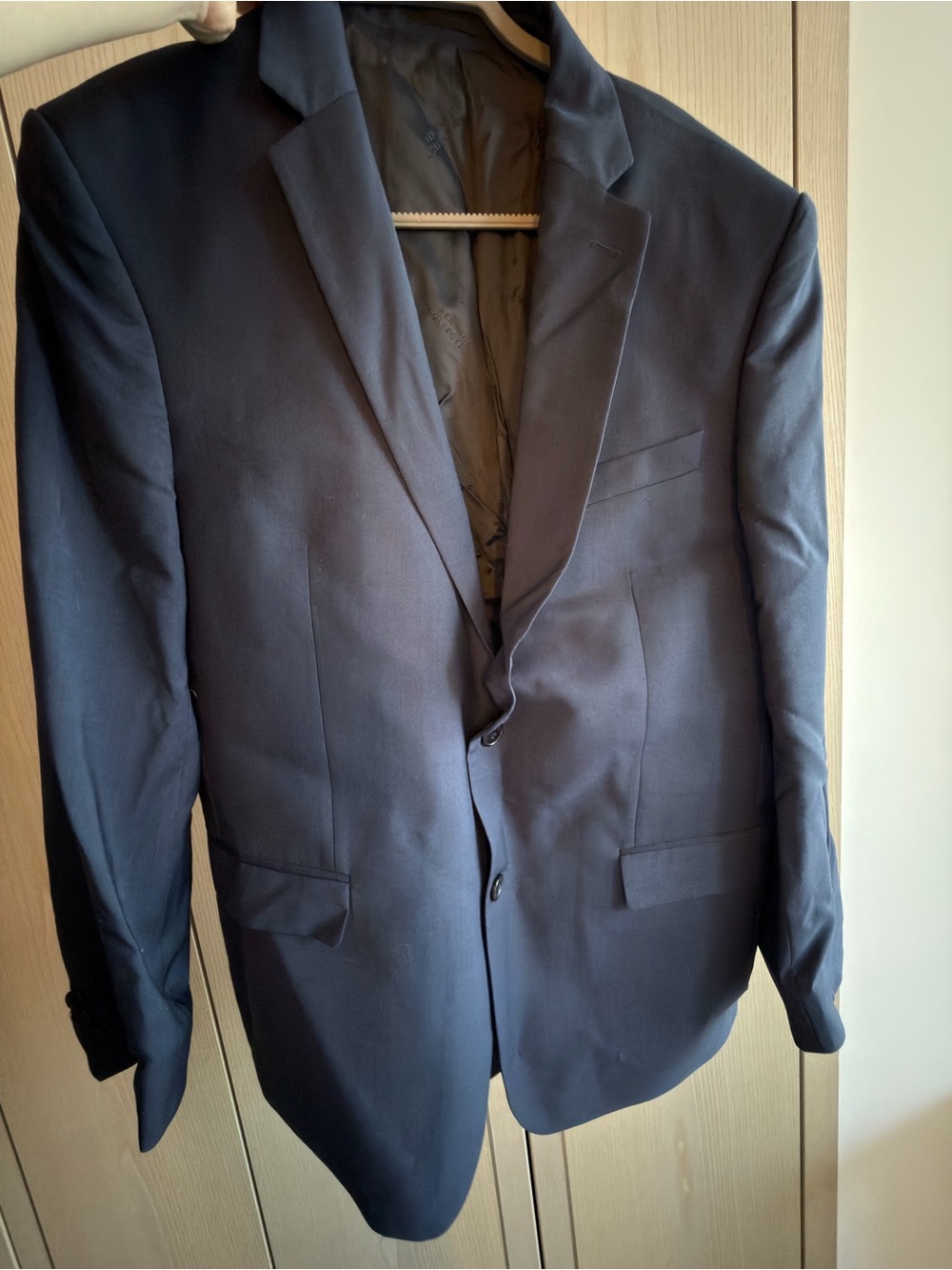 Gianni Versace Navy Wool Two-Piece Suit